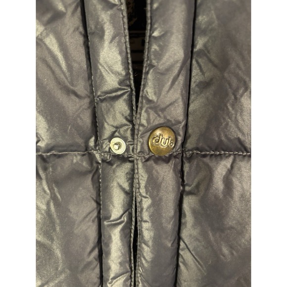 Vtg "Dub 68 Remix Series" Black Short Sleeve Rapper Puffer Jacket Men's L Y2k - Picture 7 of 16